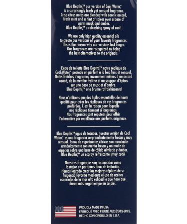 Davidoff Cool Water Eau de Toilette Spray for Men - Blue Depths, 2.5 oz - Buy Online on GoSupps.com