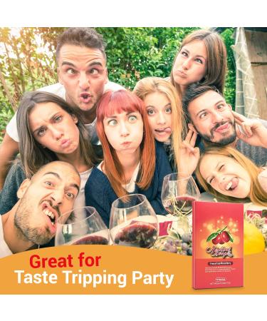 MiralandBerry Freeze Dried Miracle Fruit 10 Whole Premium Berries - Taste Tripping Party Essential, Cut Sugar Intake & Turn Sour Foods Sweet - 0.07oz Pack - Buy Online on GoSupps.com
