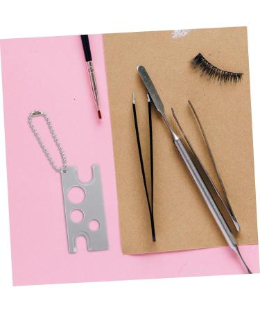 BIUDECO 1 Set Grafting Eyelash Tool Grafting Eyelash Accessories Eyelash Glue Tips Opener for Roller Ball Beer Bottle Opener Lash Glue Replacement Plugs Metal Flat Extension Glue - Buy Online on GoSupps.com