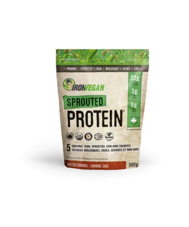 Iron Vegan Sprouted Protein - Salted Caramel Salted Caramel 500g
