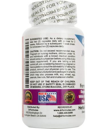 DrFormulas Menopause Supplement Cream 60ct Non-Vegetarian Capsules - Pack of 1 - Buy Online on GoSupps.com