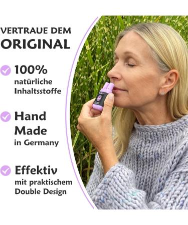 Maiji Double Inhaler - Pure Relaxation Aromatherapy | Essential Oils Inhaler Pencil with Lavender Bergamot & Rosemary | Made in Germany - Buy Online on GoSupps.com