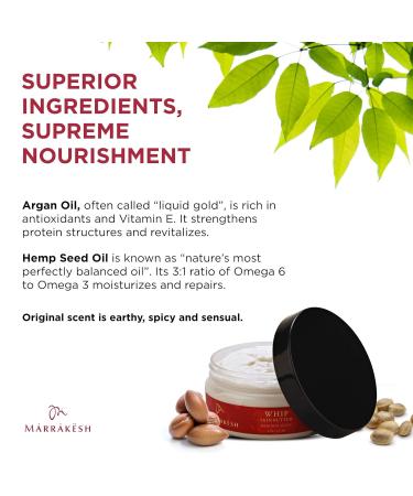 Marrakesh Oil Whip Original Skin Butter 236ml - Nourishing Hydration for All Skin Types | Free International Shipping - Buy Online on GoSupps.com
