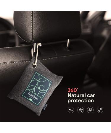 8-Pack Bamboo Charcoal Air Purifying Bags | Powerful Odor Absorber for Home & Car | Kid & Pet-Friendly Fresheners - Buy Online on GoSupps.com