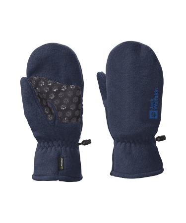 Jack Wolfskin Unisex Kids Fleece Gloves Night Blue 2