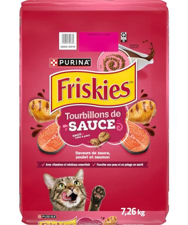 Friskies Gravy Swirlers Dry Cat Food - 7.26 kg Bag - Buy Online on GoSupps.com