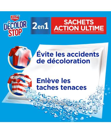 D color Stop 2-in-1 + Stain Remover 22 Sachets - Buy Online on GoSupps.com