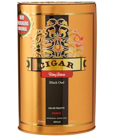 Cigar Black Oud Eau de Toilette Spray for Men 3.3 Ounce 3.3 Fl Oz (Pack of 1) - Buy Online on GoSupps.com