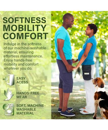 Nephrostomy Tube & Drainage Bag Cover (Black) - Comfortable Durable & Secure | International Shipping Available - Buy Online on GoSupps.com