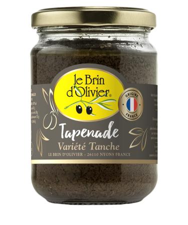 Tapenades Olives noires Fran aise Nyons -180 g x 12 - LE BRIN D'OLIVIER