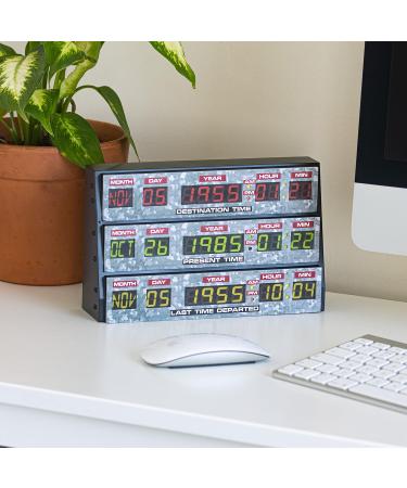 Numskull Back to The Future 3D Lamp Wall Light Plastic - Ambient Lighting Gaming Accessory for Bedroom Home Study Office Work - Official Back to The Future Merchandise 3D Back to the Future - Buy Online on GoSupps.com