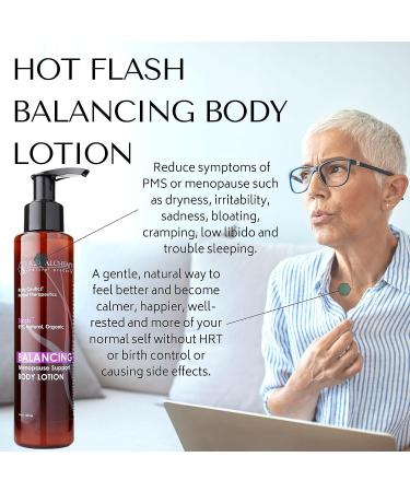 RD Alchemy Balancing Body Lotion for Menopause & Dry Skin - 99% Natural & Organic with Isoflavones & Phytoestrogenic Extracts - Buy Online on GoSupps.com