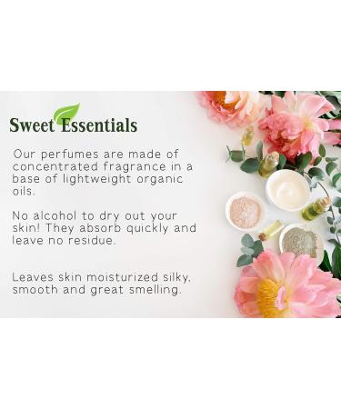 Sweet Essentials Warm Vanilla Silk | Organic Perfume Oil | 2oz Alcohol-Free Fragrance for International Shipping - Buy Online on GoSupps.com