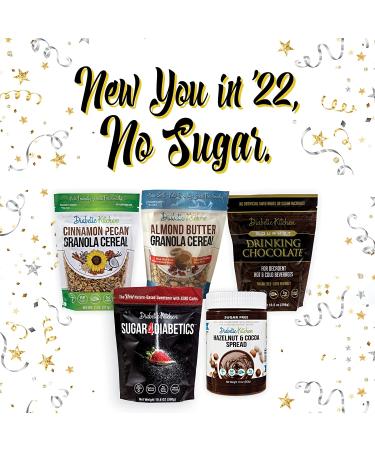 GoSupps.com - Diabetic Kitchen Gourmet Drinking Chocolate Sugar Free 10.5 oz (298 g) - Buy Online on GoSupps.com
