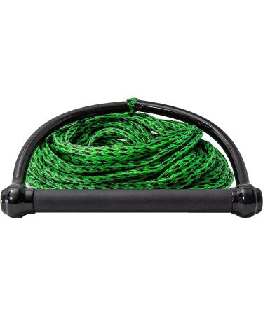 Multi-Purpose 75 Water Ski Rope with Handle - Tangle-Proof & Durable Green - Buy Online on GoSupps.com