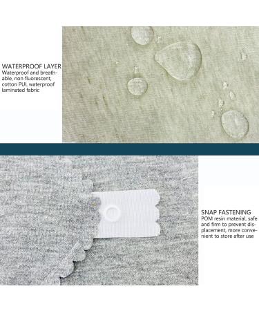 Skin Friendly Pure Cotton Panty Liners 5pcs - Washable & Reusable Menstrual Pads (S) - Buy Online on GoSupps.com