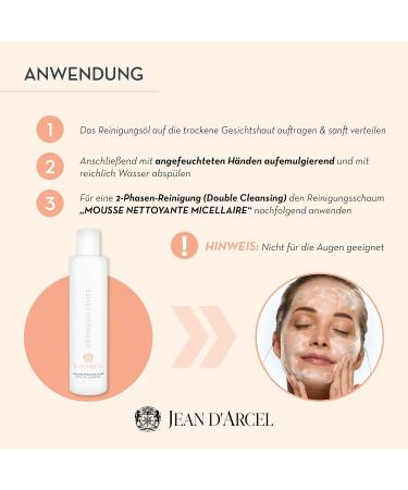 Jean d'Arcel D maquillante Huile Nettoyante Riche - Soothing Macadamia Oil Cleanser | 200 ml - Best International Shipping - Buy Online on GoSupps.com