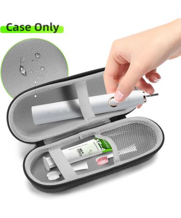 Rymall Travel Case for Oral-B & Philips Sonicare Electric Toothbrush - 2-Piece Set with Accessories Storage - Must-Have Travel Essentials - Buy Online on GoSupps.com