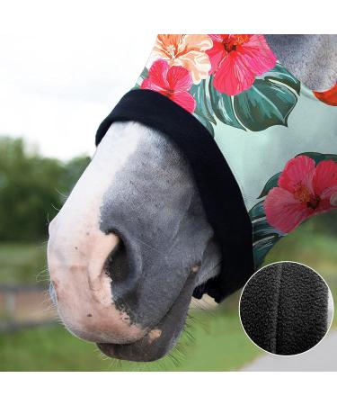 Shop Harrison Howard Soft Fleece Horse Head Hood - Stretchy Comfortable & Zippered - Chic Flamingo Design (Medium) | International Shipping Available - Buy Online on GoSupps.com