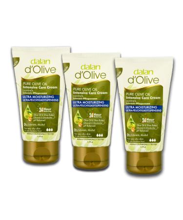 3x Intensive Cream Dalan d Olive 50ml 16.67 ml (pack of 3)