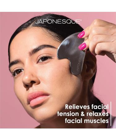 JAPONESQUE SKINTherapy V Roller - Lymphatic Drainage Facial Tool for Massage & Skincare Absorption - Buy Online on GoSupps.com