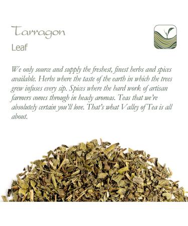 Organic Tarragon Leaf: Dried Culinary Herb Spice 350g - Premium Quality - Buy Online on GoSupps.com