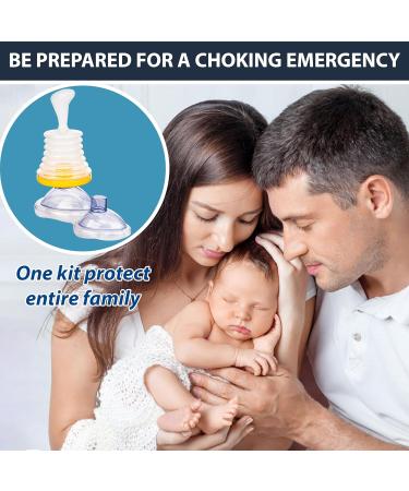 Choking Rescue Device Portable Anti-Choking Rescue Device for Kids & Adults - Quick First Aid Kit with Airway Suction Ensures Safety With Bag - Buy Online on GoSupps.com