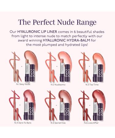 Buy By Terry Hyaluronic Lip Liner Pencil - Creamy Hydrating Long-lasting Vegan Formula - Love Affair - International Shipping Available - Buy Online on GoSupps.com
