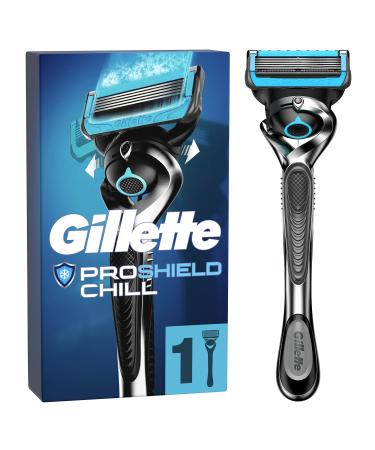 Gillette ProShield Chill wet razor for men razor + 1 razor blade with 5-blade gift for men
