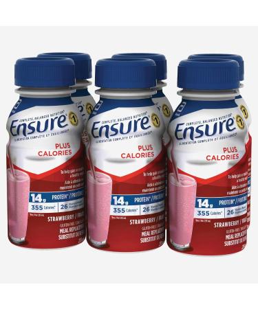 Ensure Protein Max 30 g Nutrition Shake Supplement Vanilla Protein Drink & Plus Calories Meal Replacement Complete Balanced Nutrition Strawberry 6 x 235 mL Vanilla Drink + Meal Replacement Blue - Buy Online on GoSupps.com
