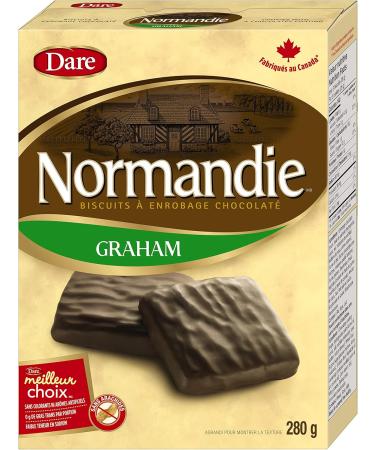Normandie Graham - Chocolate Enrobed Crunchy Graham Cookies 280g Graham 280g - Buy Online on GoSupps.com
