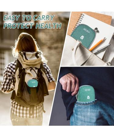 Medicines Bag for Travel - 3 Piece Large Capacity Medication Storage & First Aid Bag for Home Office & Outdoor Use - Buy Online on GoSupps.com