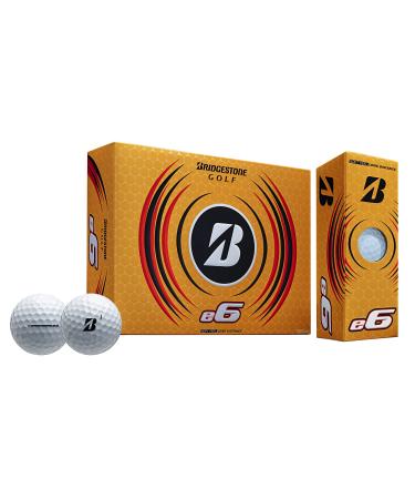 Bridgestone 2023 e6 White Golf Ball-Dozen - Buy Online on GoSupps.com