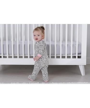 Gerber Baby Infant Toddler Bodysuit Footies - 6-9 Months Leopard Pink - Buy Online on GoSupps.com