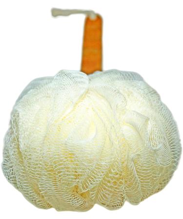 Shower Loofah Body & Back Scrubber - Exfoliating Bath Brush | Long Wooden Handle For Men & Women | 2 Pack - White & Green - Buy Online on GoSupps.com