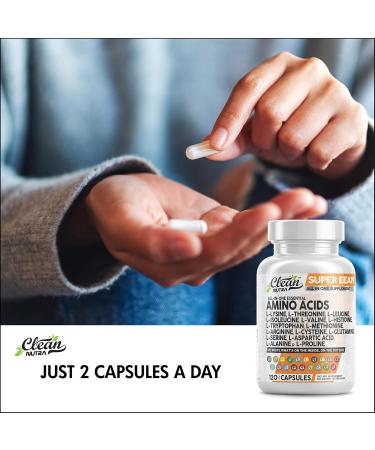 Premium Amino Acids Supplement - L-Lysine L-Threonine L-Leucine & More | International Shipping - Buy Online on GoSupps.com