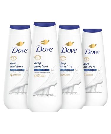 Dove Body Wash - Fragranced - 20 Oz. - Pack of 4 - Buy Online on GoSupps.com