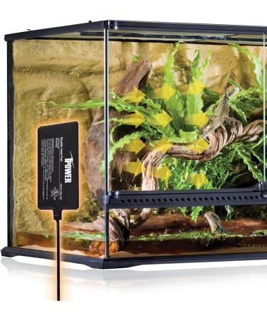 iPower Reptile Heat Pad & Digital Thermostat | Under Tank Heating Mat for Turtles, Lizards & Frogs - Multi Size Options - Buy Online on GoSupps.com