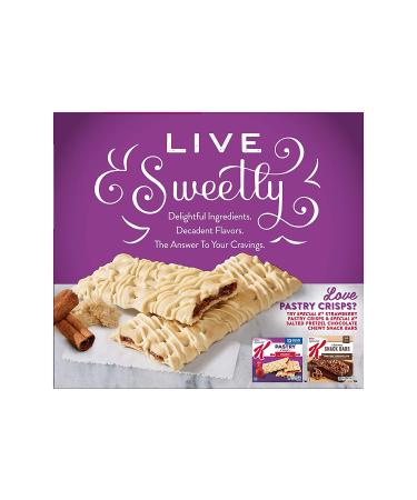Kellogg's Special K Pastry Crisps 100 Calorie Snacks Brown Sugar Cinnamon - 96 Crisps (8 Boxes) - Buy Online on GoSupps.com