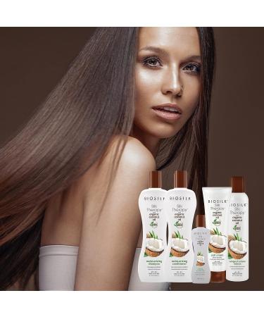 Biosilk Silk Therapy Coconut Oil Moisturizing Shampoo 12 oz - Unisex - Buy Online on GoSupps.com