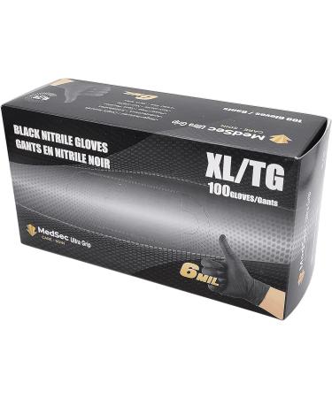 Nitrile Gloves Black 6mil Powder Free 100/box XX-Large - Buy Online on GoSupps.com