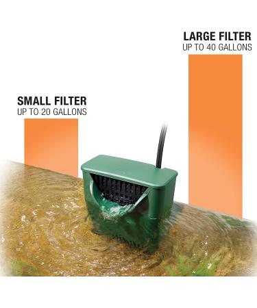 Zilla Aquatic Reptile Internal Filter  20 Gallons - Buy Online on GoSupps.com