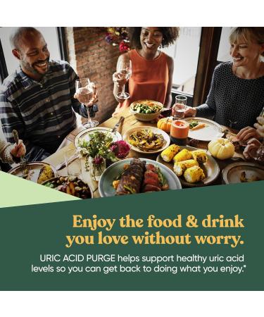 Purge! Uric Acid Cleanse & Joint Support Capsules - Promote Active Mobility & Healthy Inflammation with Tart Cherry & Celery Seed - 60 Vegetarian Softgels - Buy Online on GoSupps.com