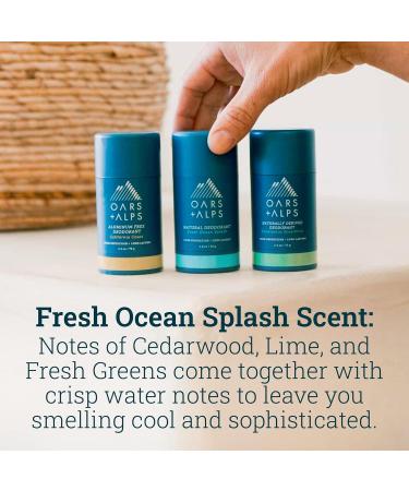 Oars + Alps Aluminum Free Deodorant for Men and Women Dermatologist Tested and Made with Clean Ingredients Variety 3 Pack 2.6 Oz Each 3ct - Variety 2.6 Ounce (Pack of 3) - Buy Online on GoSupps.com