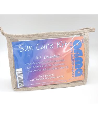 Anti-Aging Sun Care Kit - Natural Sunscreen After Sun Oil & Stick | International Shipping Available - Buy Online on GoSupps.com