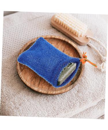 FOYTOKI 8pcs Soap Bag Foaming Net Mesh Soap Savers Pocket Organizer Pouch Bath Scrubber Sisal Soap Bag Nylon - Buy Online on GoSupps.com