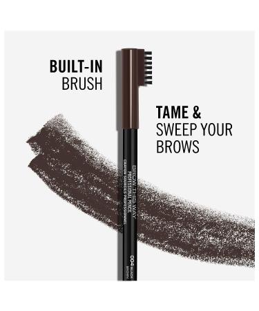 Rimmel Professional Eyebrow Black Brown 0.05oz - Long-Lasting Brow Definer - Buy Online on GoSupps.com