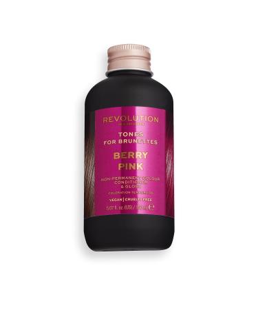 MakeUp Revolution Shades for Brunettes Berry Pink 150 ml (Pack of 1)