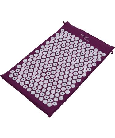 PRO 11 WELLBEING Acupressure Mat and Pillow Set with Carry Bag - Pain Relief and Relaxation Kit - Buy Online on GoSupps.com