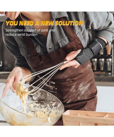 Scrodcat Silver Wrist Compression Band - Pain Relief for Carpal Tunnel & Arthritis - Unisex L with Thumb Loop - Buy Online on GoSupps.com